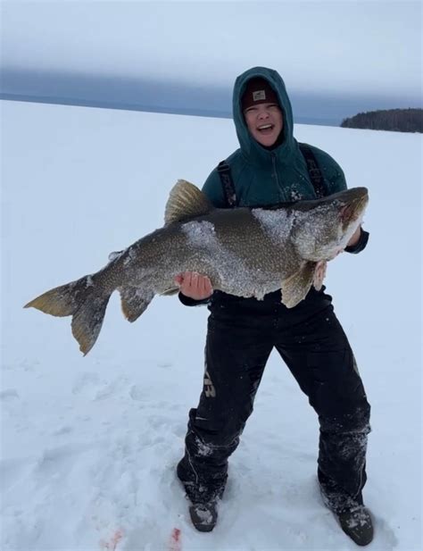 A Big Fish Makes A Huge Splash In Red Lake CBC News