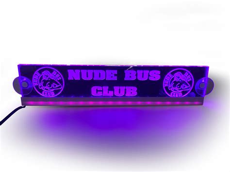LED Plate Nude Bus Club 12 24V Joostshop