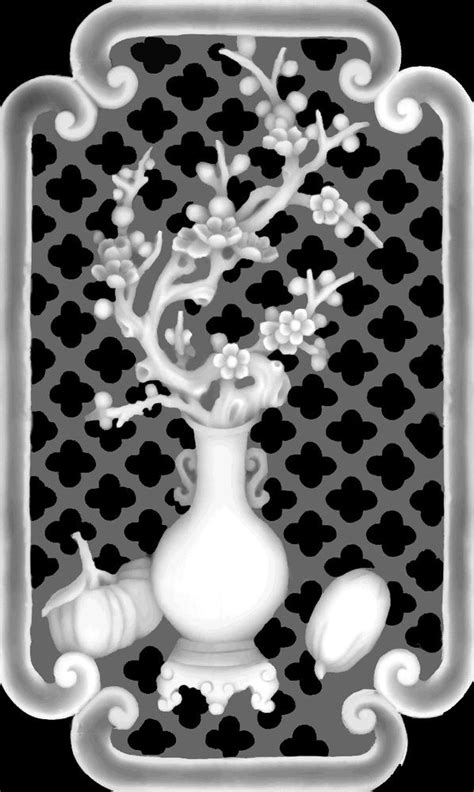 Vase Grayscale Image for CNC Bitmap (.bmp) format file free download ...
