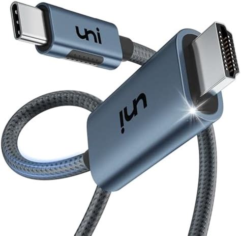 Amazon Uni Usb C To Hdmi Cable K Hz Ft Bundle With Usb C To