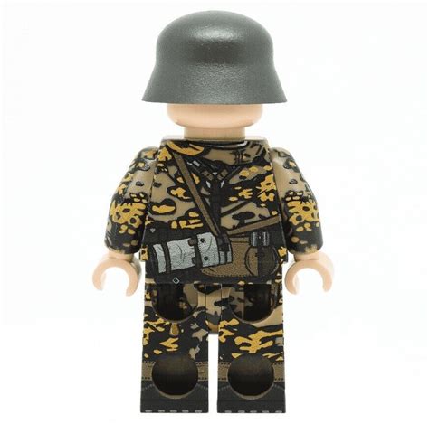 Ww2 Soldier In Oak Camo Stg44 Minifigure United Bricks Nashvegas