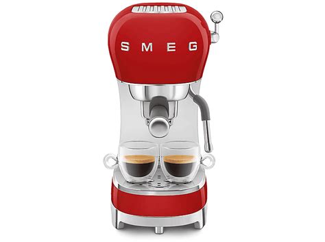 Smeg Ecf Rdeu Espressomaschine Rot Watt Bar Online