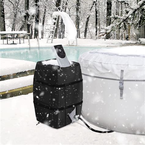 Amazon Bestway Saluspa Energysense Thermal Inflatable Hot Tub Spa Cover X Patio