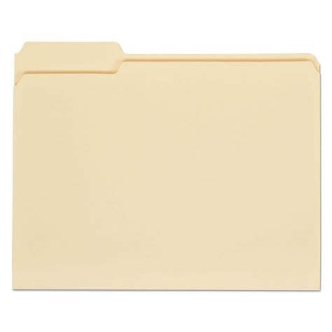 Universal Heavy Weight Manila File Folder Letter Manila 100pack