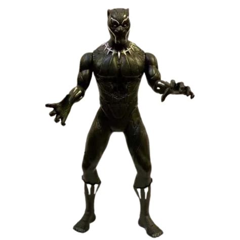 Boneco Pantera Negra 30 Cm - Boneco articulado pantera negra 30 cm com som e luz | Shopee Brasil