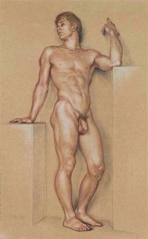Male Nude Standing Painting By Paul Cadmus Fine Art America