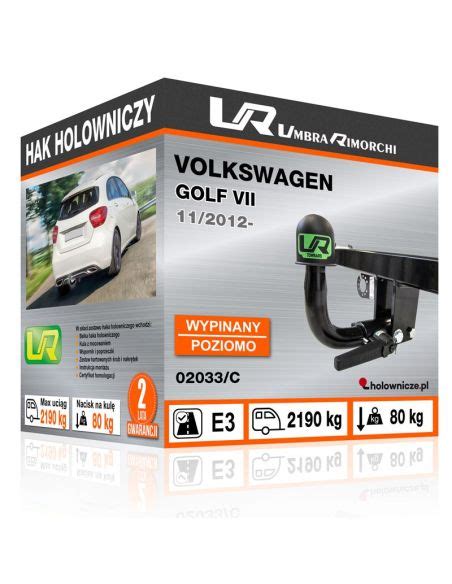 Hak Holowniczy Volkswagen Golf Vii Hatchback Drzwi Motion X