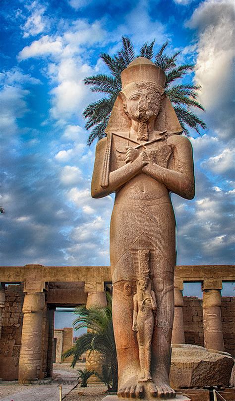 Temple of Karnak in Egypt - FORDSFOTOS