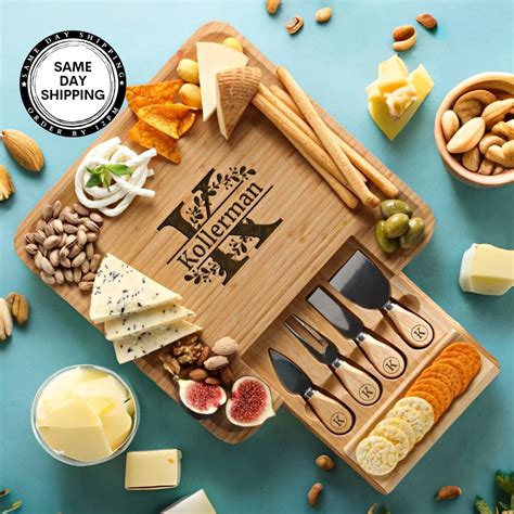 Unique Retirement Ts Charcuterie Board Personalized Cheese Board