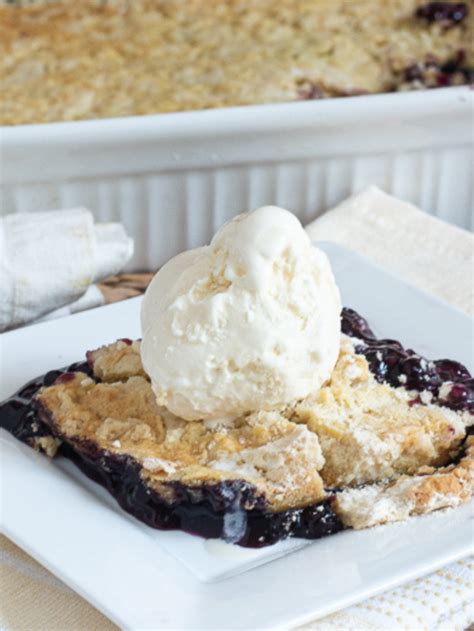 Blueberry Cobbler With Cake Mix Bubbapie