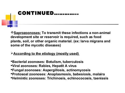 Zoonosis