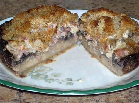 Creamy Stuffed Portabella Mushrooms Recipe | Just A Pinch Recipes