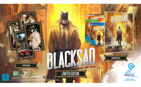 Blacksad Under The Skin Limited Edition Xbox One Amazon Co Uk