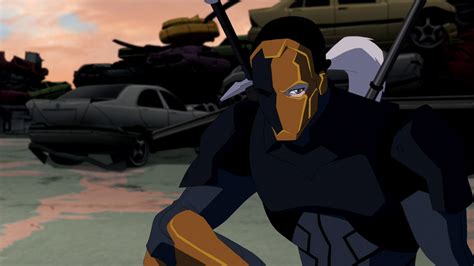 Deathstroke screenshots from Young Justice episode... - The Fine Line