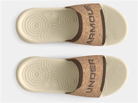 Under Armour Mens Ignite Select Cork Slide Sandals Large Sizes