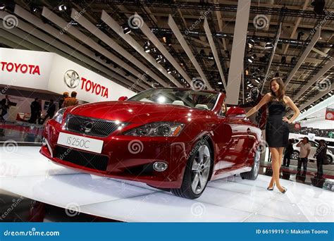 Lexus Is 250c Editorial Stock Image Image Of Front Convertible 6619919