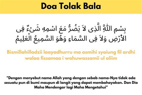 4 Doa Tolak Bala Dan Artinya Agar Dijauhi Musibah Dari Al Quran Dan Hadits