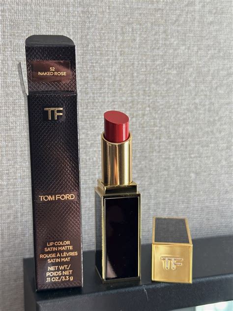 Tom Ford Lip Color Satin Matte Naked Rose Beauty Personal Care Face Makeup On Carousell