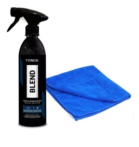 Cera Blend Black Spray Vonixx Carnaúba E Sílica 500ml Escorrega o Preço