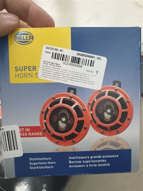 3AG003399801 Звуковой сигнал Hella (300-500 гц) красные HELLA ...