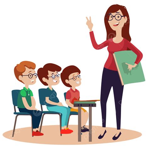 Teacher Pointing Clipart