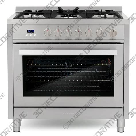 Cosmo 36 Inch 38 Cu Ft Single Oven Gas Range With 5 Burner Cooktop