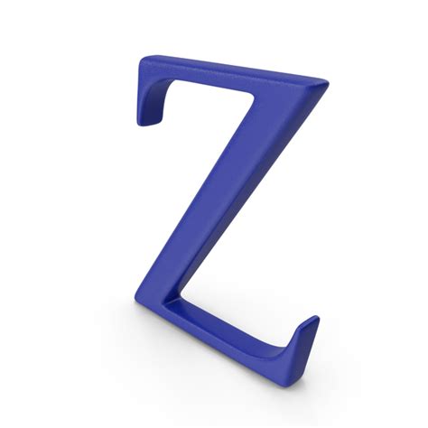 Z Plastic PNG Images & PSDs for Download | PixelSquid - S120230843