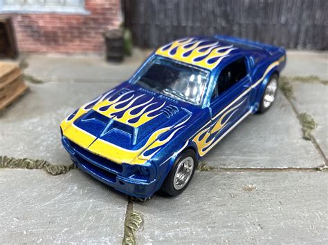 Custom Hot Wheels Ford Mustang Shelby GT In Blue With Etsy