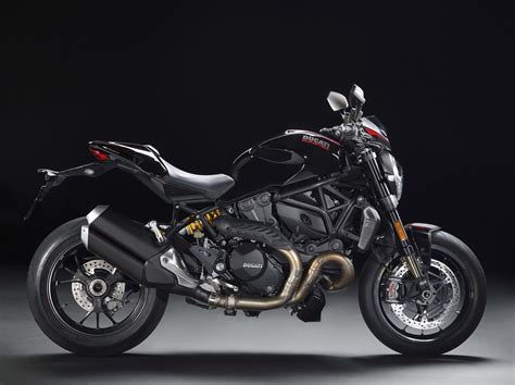 Ducati Monster 1200 R Powerfully Naked Asphalt Rubber