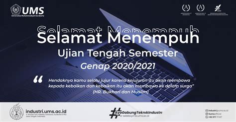 Selamat Menempuh Ujian Tengah Semester Genap Tahun 20202021 Prodi