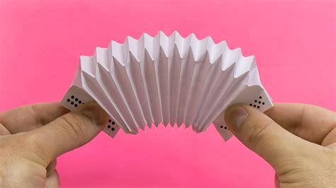 Оригами: гармошка. Как сделать гармошку из бумаги А4 без ножниц ...