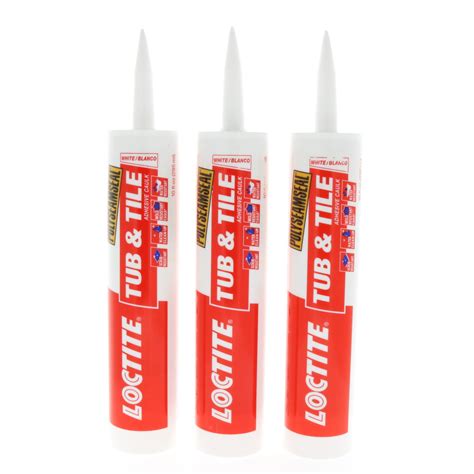 Loctite Polyseamseal White Acrylic Latex Tub And Tile Adhesive Caulk 10