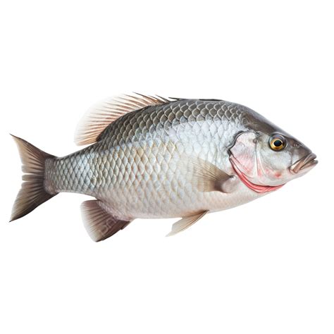 Tilapia Du Nil Frais Ou Pla Nin En Poisson Deau Douce Tha Landais Isol