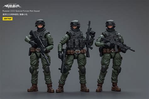 JOYTOY X Hardcore Coldplay Russian CCO Special Forces Riot Squad