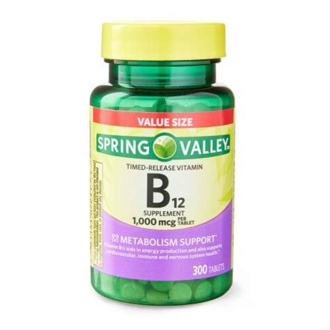 Vitamin B12 Timed-Release Tablets Dietary Supplement, 300 Tablets - Harris Teeter