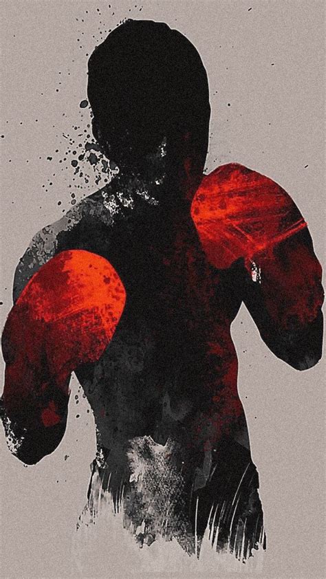 boxing wallpaper | Art aesthetic wallpaper, Sports painting, Gym art