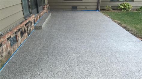 how to epoxy a concrete patio - Tonja Whalen