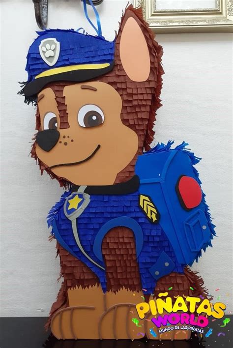 Piñata Chase Piñatas de paw patrol Piñatas para niños Cumpleaños