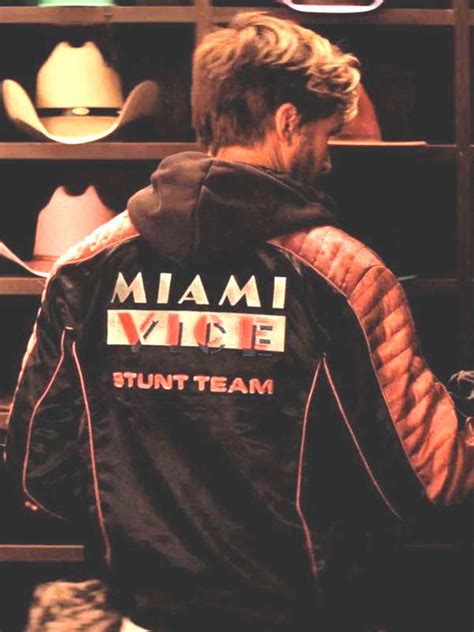 The Fall Guy Miami Vice Stunt Team Jacket New American Jackets