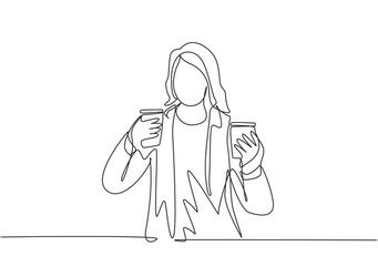 Nude Female Figure Standing Hands On Hip Side Vector Image