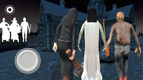 Playing As Evil Nun Slendrina And Grandpa In Granny3 New House Door