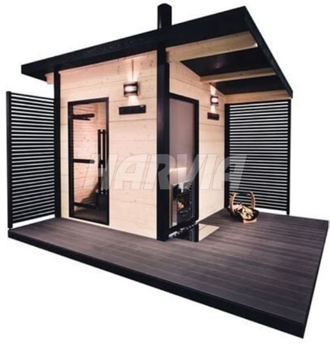 Готовая сауна Harvia Solide Outdoor SLD01PS купить по выгодной цене ...