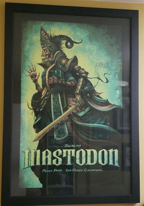 Mastodon Poster By Nc Winters Scrolller