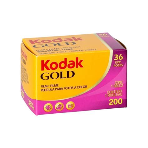 Купить цветную фотопленку Kodak GOLD 200/135-36 в Уфе по низкой цене ...