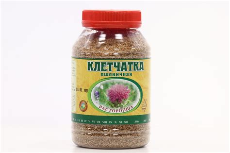 Клетчатка пшеничная с расторопшей, 180 г, порошок – купить по цене 61 ...