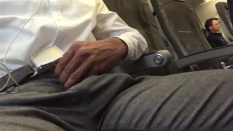 Horny Businessman Cums On Flight ThisVid