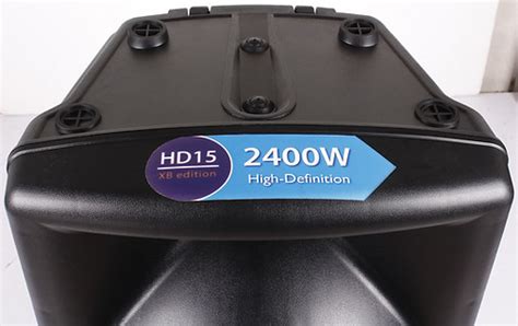 HD15-XB 15" High-Definition Powered Speaker