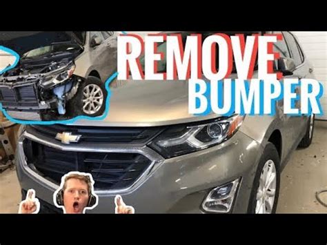 How To Easily Remove Chevy Equinox Front Bumper In Minutes