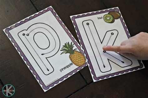 Tracing Alphabet Cards To Trace And Erase