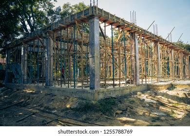 Construction Reinforced Concrete Structures Stock Photo 1255788769 ...